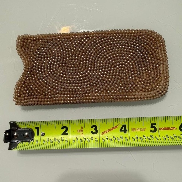 Vintage Magid Beaded Eyeglasses Case | Japan Pearl Bead Glasses Holder